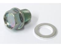 Image of Oil drain bolt and washer